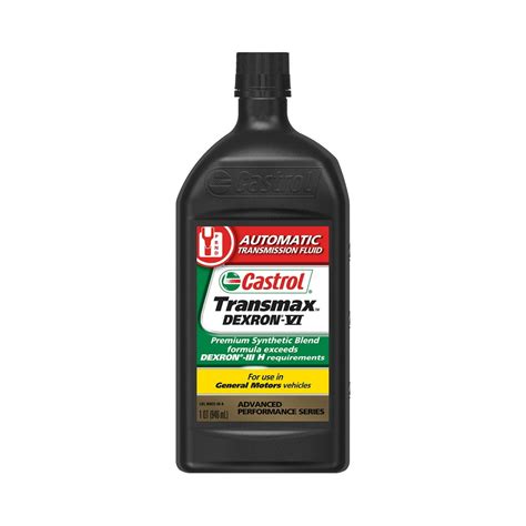 castrol dexron 6 transmission fluid.